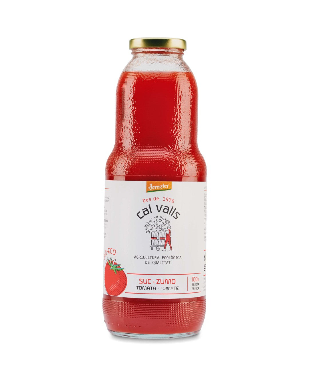 Wholesale Cal Valls Tomato Juice Bio 1 L- Bulk