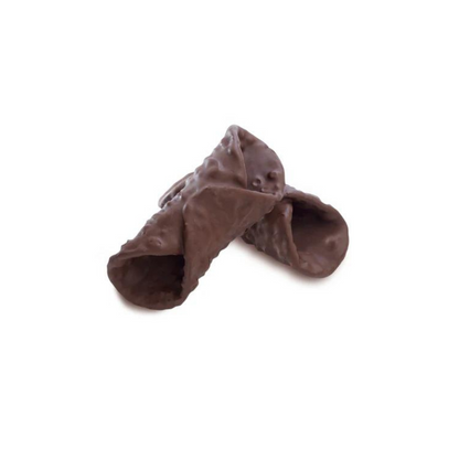 Wholesale Golden Cannoli Case Chocolate Covered Cannoli Shells- Bulk