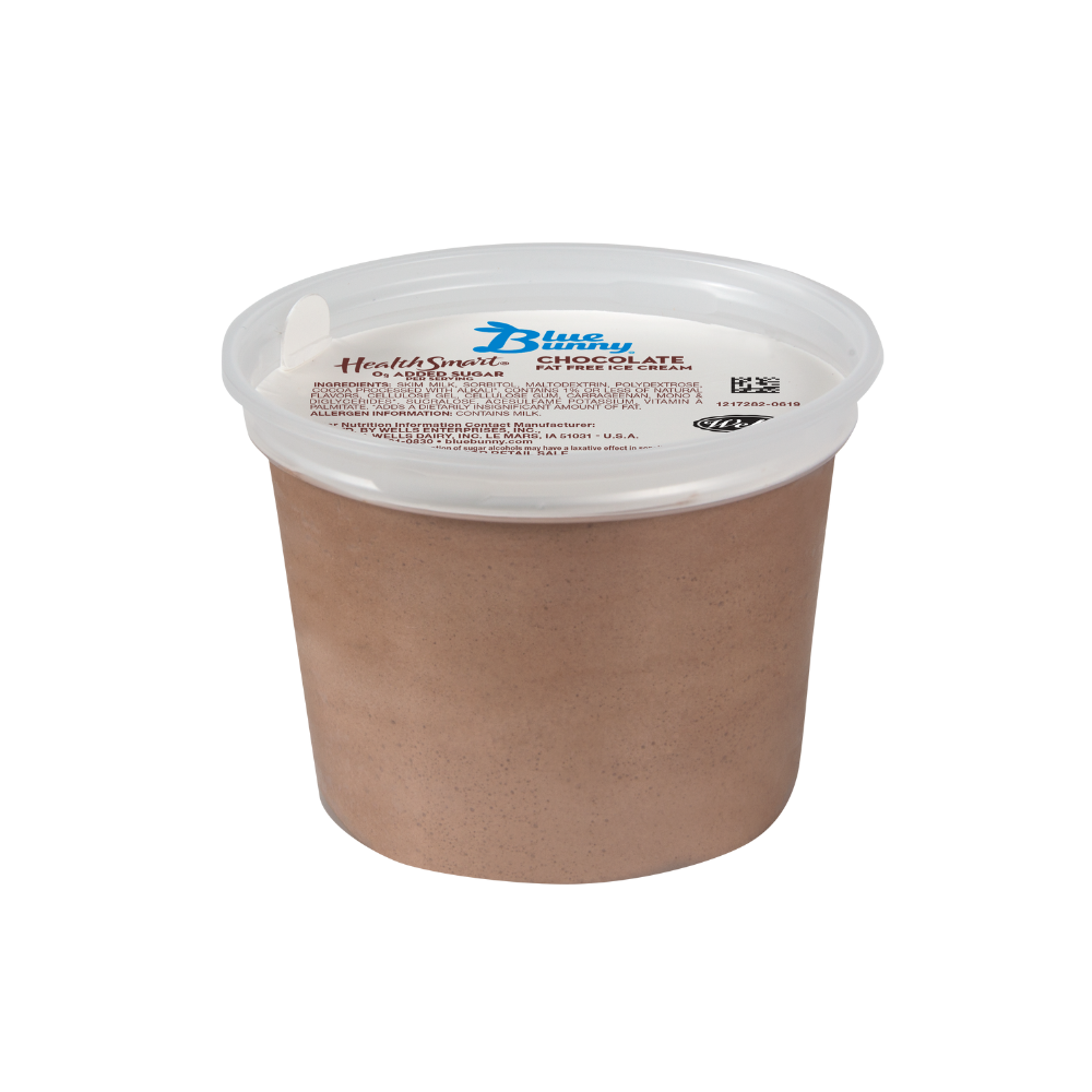 Wholesale Blue Bunny Case Chocolate Ice Cream Cup- Bulk