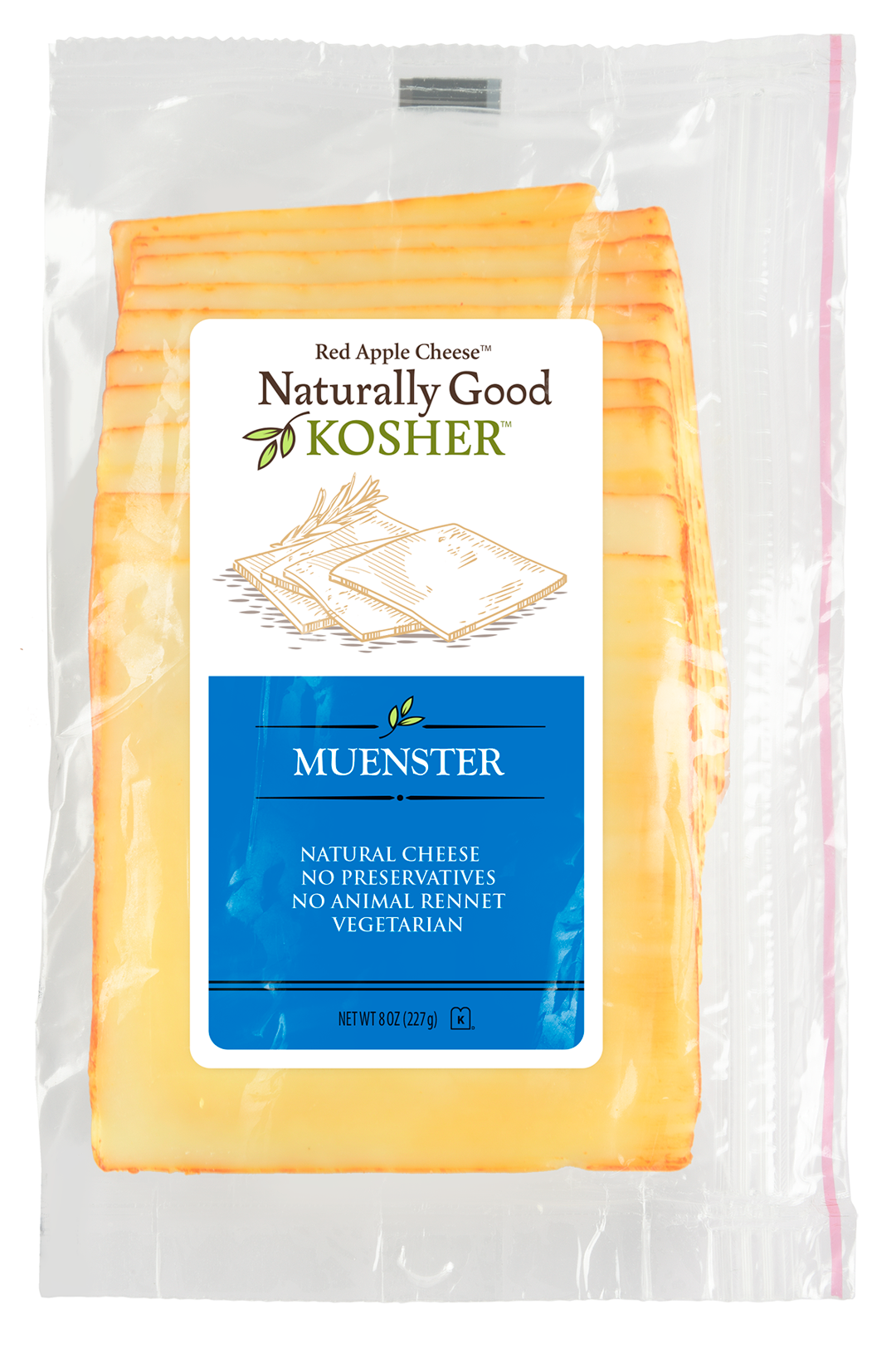 Wholesale Naturally Good Kosher Slc Muenster- Bulk