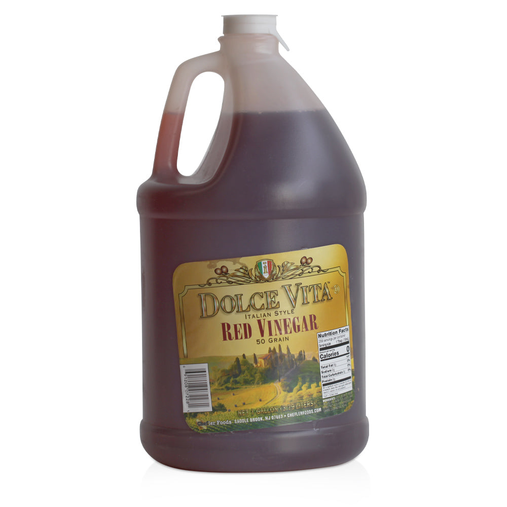 Wholesale Sassone Case Red Wine Vinegar 5%- Bulk