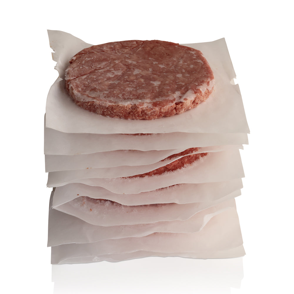 Wholesale BoxNCase Case 2Oz Raw Slider Burger- Bulk
