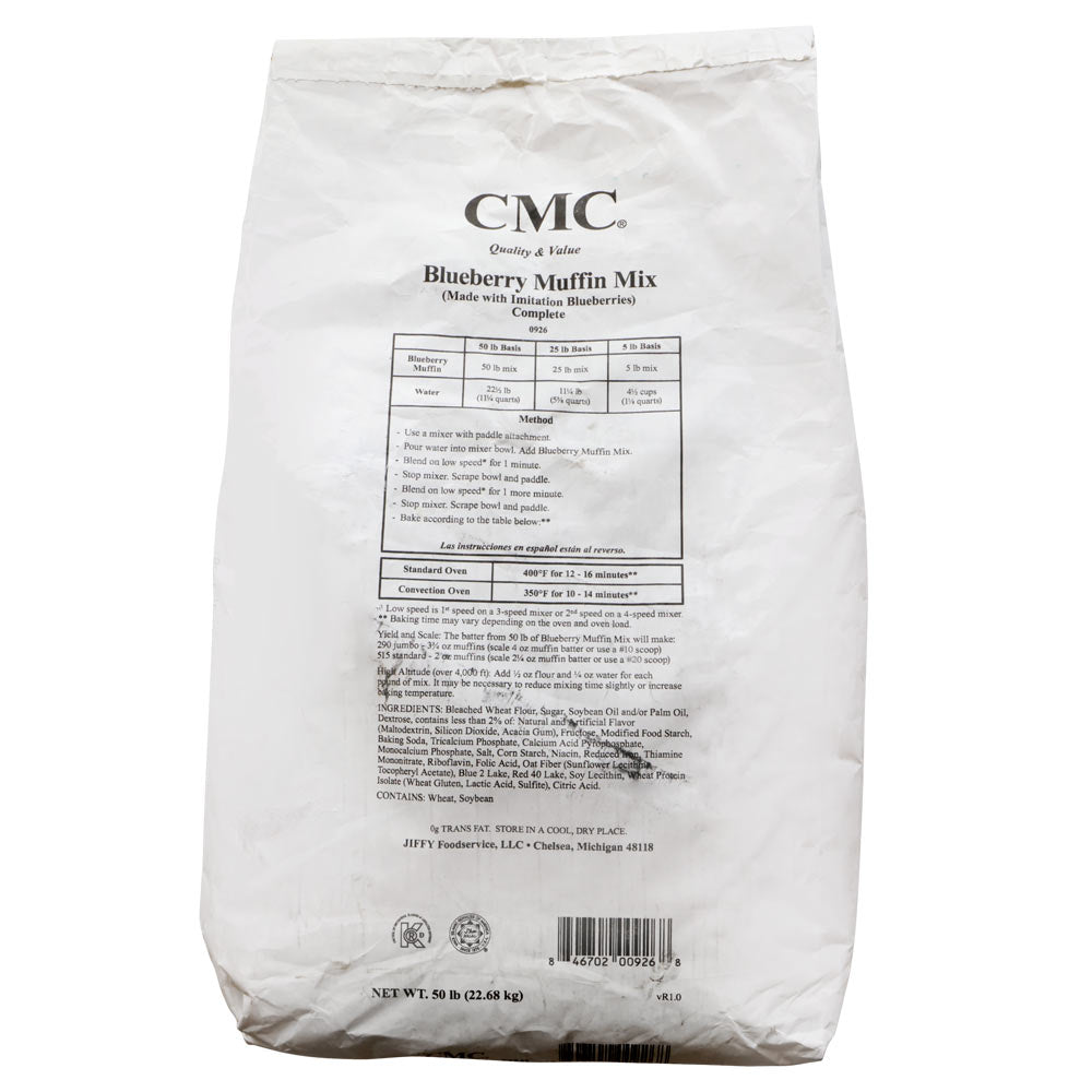Wholesale Cmc Case 50Lb Blueberry Muffin Mix- Bulk
