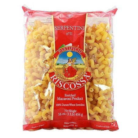 Wholesale Riscossa Case Serpentini Pasta #51- Bulk