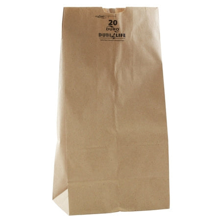 Wholesale Duro Case Brown Paper Bag #20- Bulk