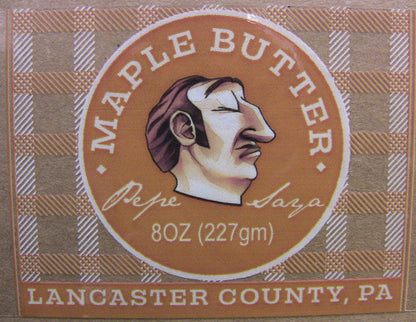 Wholesale Pepe Saya Maple Butter Jars 7.75Oz- Bulk
