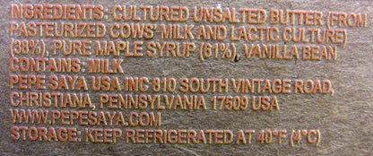 Wholesale Pepe Saya Maple Butter Jars 7.75Oz- Bulk