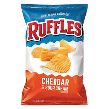 Wholesale Ruffles Case * Ruffles Potato Chips Cheddar & Sour Cream- Bulk
