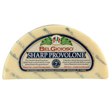 Wholesale Belgioioso Case Sharp Provolone Cheese Wedge- Bulk