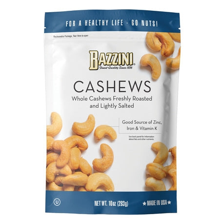 Wholesale Bazzini Case Salted Cashew Pouch- Bulk