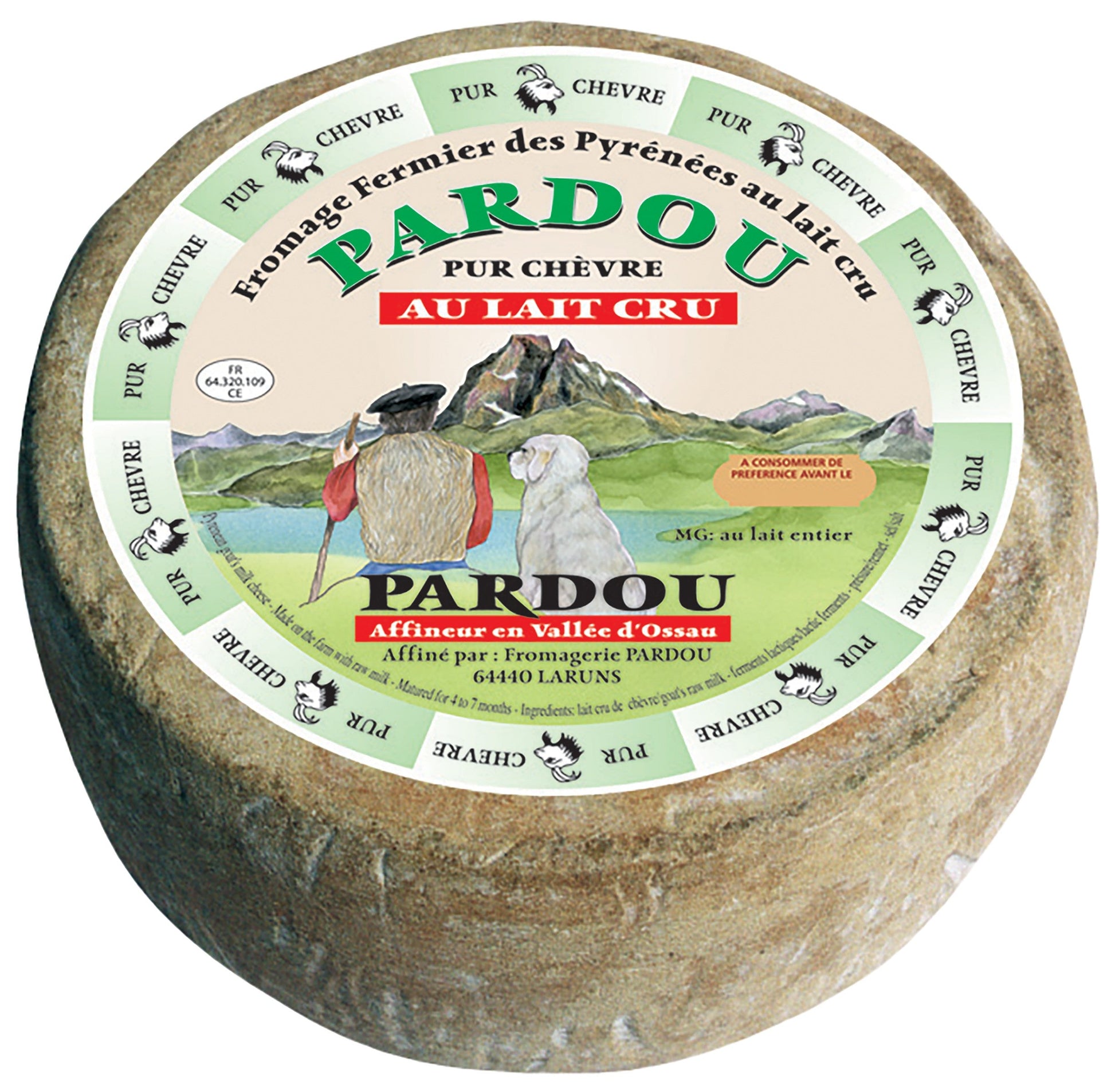 Wholesale Pyrenees Chevre Fermier Pardou 2.8K- Bulk