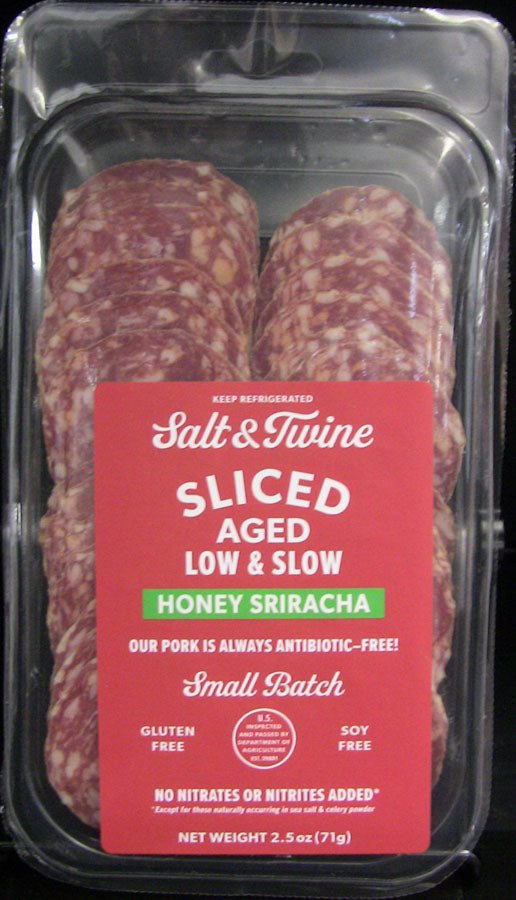 Wholesale Salt&Twine Slcd Honey Sircha Salami- Bulk