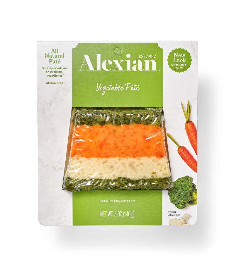 Wholesale Alexian Sliced Mixed Vegetable Pate- Bulk