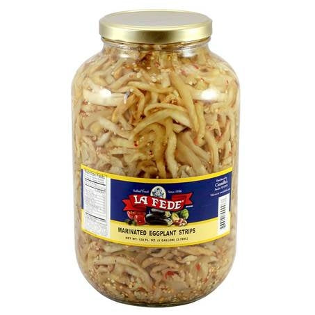 Wholesale Cosmo'S Case Marinated Eggplant Strips- Bulk