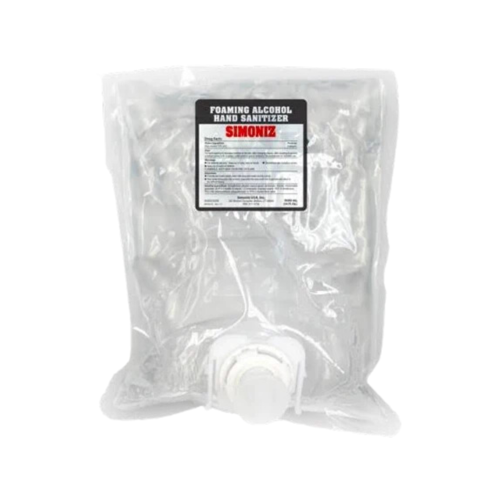 Wholesale Simoniz Case Foaming Alcohol Hand Sanitizer- Bulk