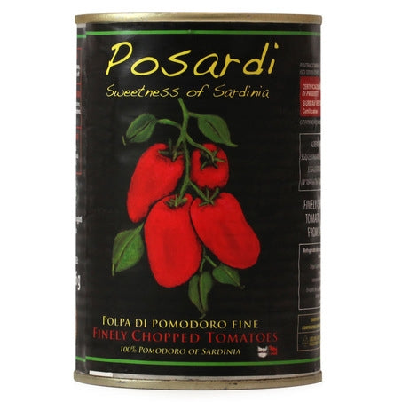 Wholesale Posardi Chopped Tomato Fine | 14 oz- Bulk