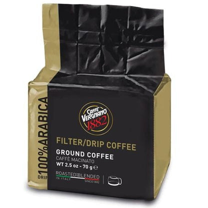 Wholesale Caffe Vergnano Ground Drip Coffee | 2.5 oz- Bulk