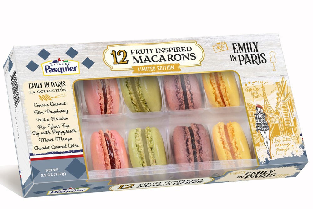 Wholesale Brioche Pas. French Macaron Tropcal- Bulk