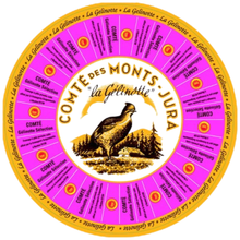 Wholesale Gelinotte Case 10 To 12 Month Aged Comte Wheel- Bulk