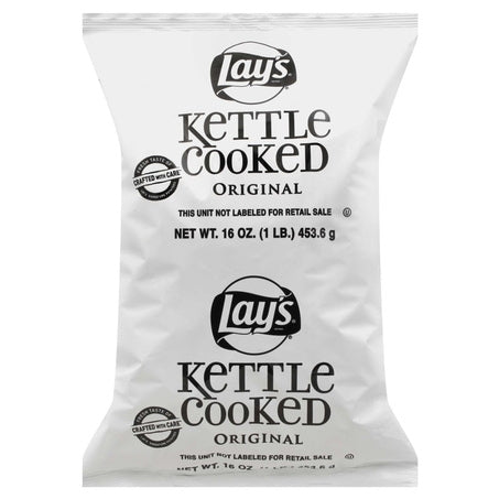 Wholesale Lay'S * Kettle Cooked Original Potato Chips | 16 oz- Bulk