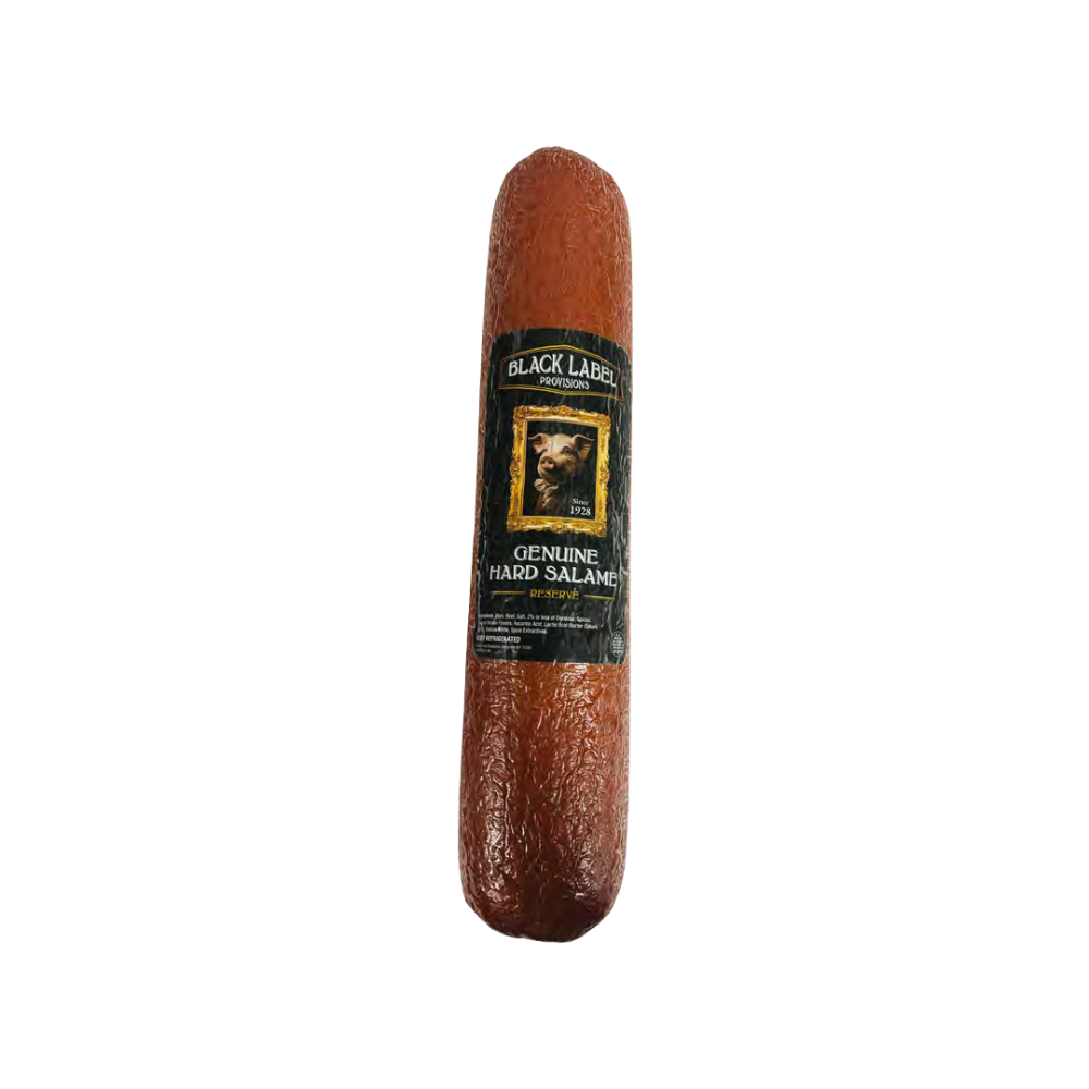 Wholesale Black Label Pr Each Genuine Hard Salame- Bulk