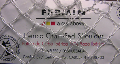 Wholesale Fermn Grass Fed 50% Iberico Shouldr- Bulk