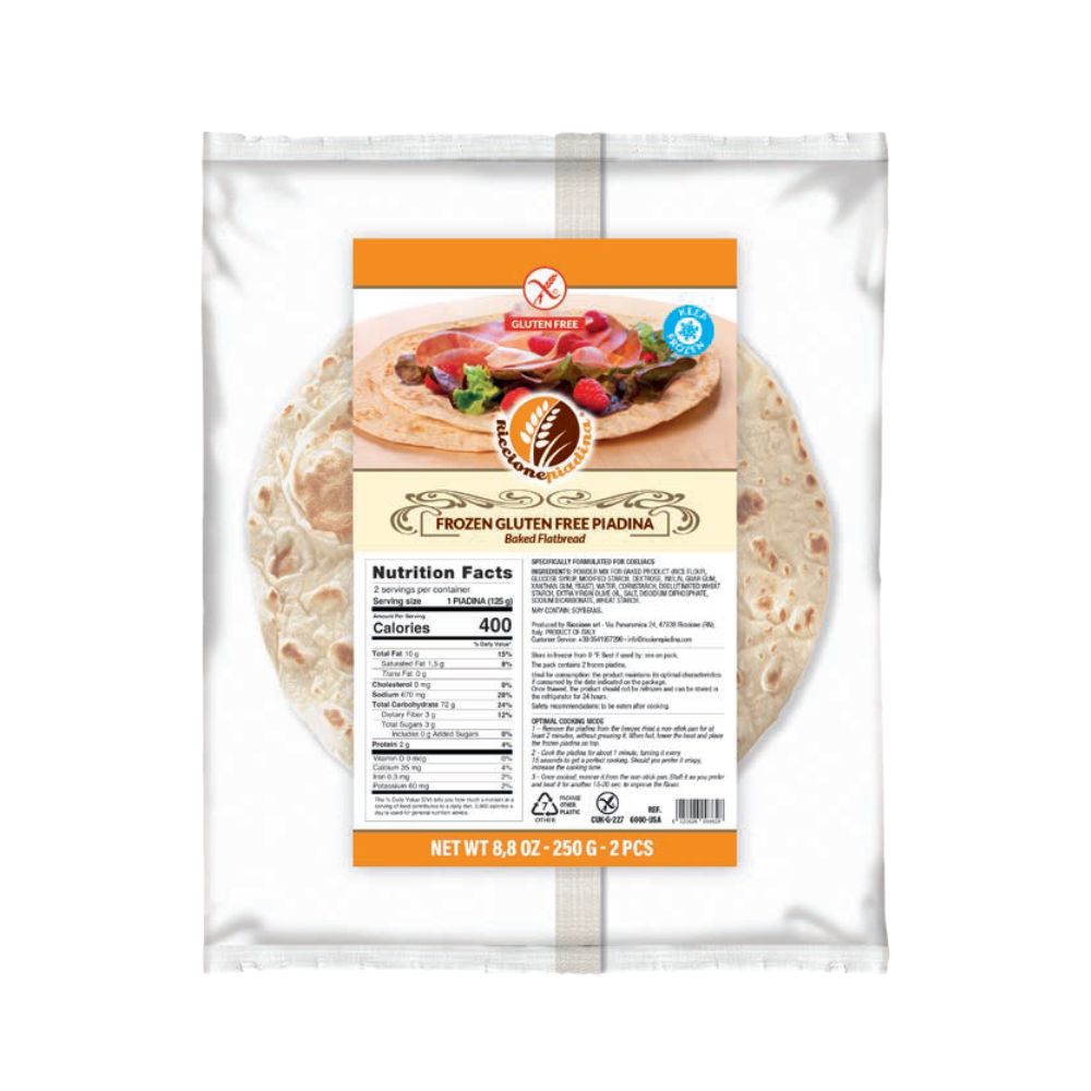 Wholesale Riccione Piadi Case Gluten Free Piadina Romagnola- Bulk
