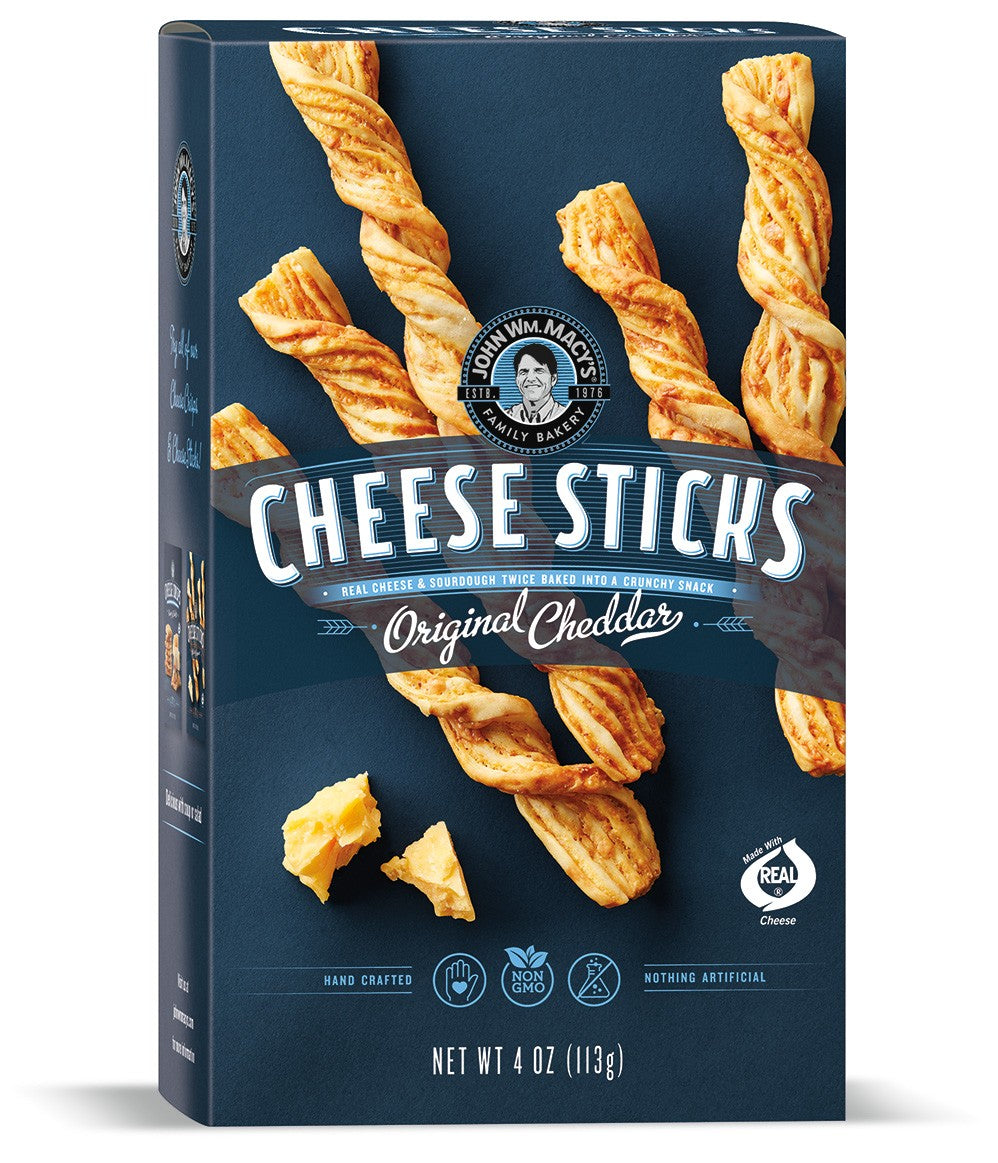 Wholesale Macys Cheesesticks Orig. Ched. 6/4- Bulk