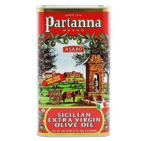 Wholesale Partanna Each Sicilian Extra Virgin Olive Oil- Bulk