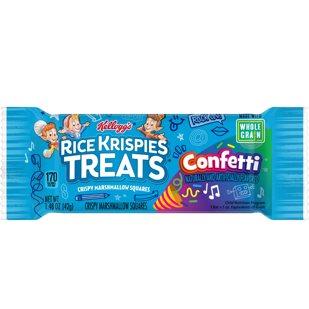 Wholesale Rice Krispie Confetti Rice Krispie Treat | 1.48 oz- Bulk