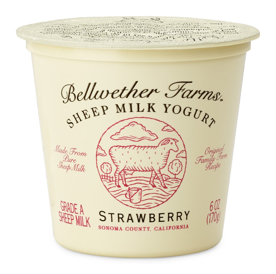 Wholesale Bellwether Sheep Yogurt Strawberry- Bulk