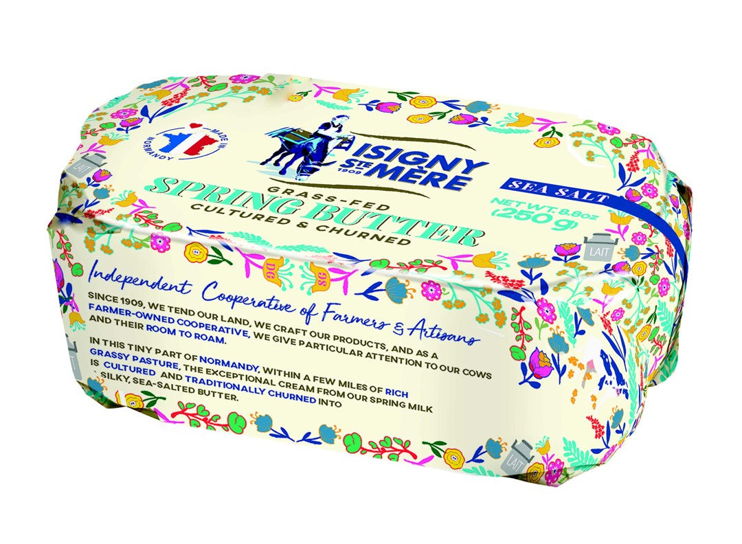 Wholesale Isigny Spring Butter Sea Salt- Bulk