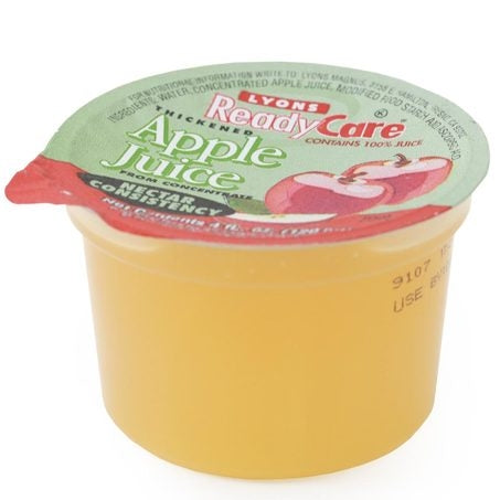 Wholesale Readycare Thickened Apple Juice Level 2 Mildly Thick | 4 oz- Bulk