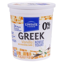 Wholesale Upstate Farms Each Nonfat Vanilla Greek Yogurt- Bulk