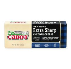 Wholesale Cabot Extra Sharp White Cheddar Bar 8 Oz- Bulk