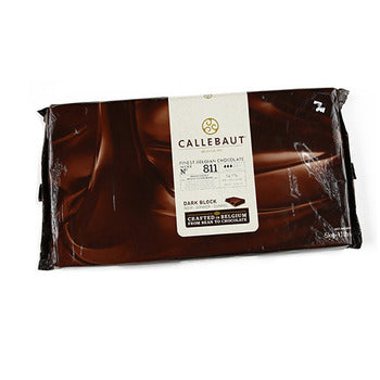 Wholesale Callebaut 54.5% 811 Dark Chocolate Block 11lb- Bulk