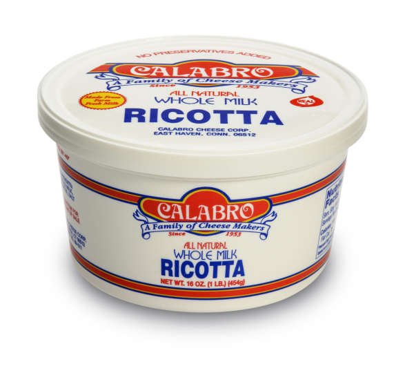 Wholesale Calabro Ricotta Whole Milk- Bulk