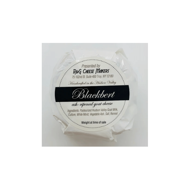 Wholesale R&G Cheesemakers Blackbert Camembert with Ash Lb- Bulk