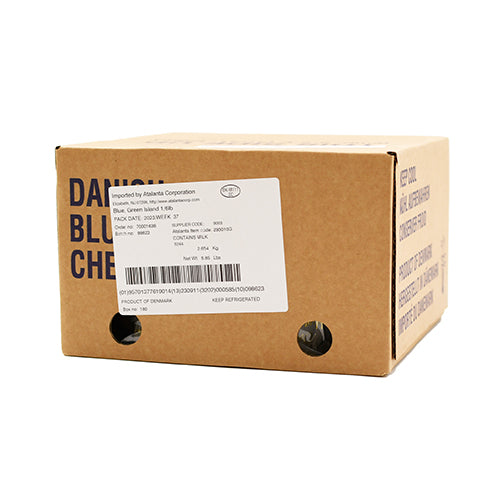 Wholesale Green Island Danish Blue Cheese Wheel 6lb- Bulk