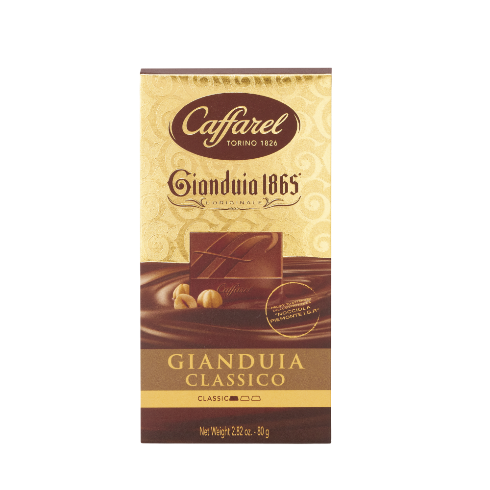 Wholesale Caffarel Case 1865 Gianduia Bar- Bulk
