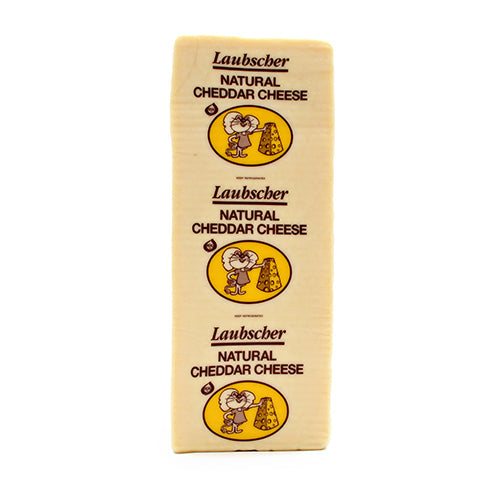 Wholesale Laubscher White Mild Cheddar Cheese 10lb- Bulk