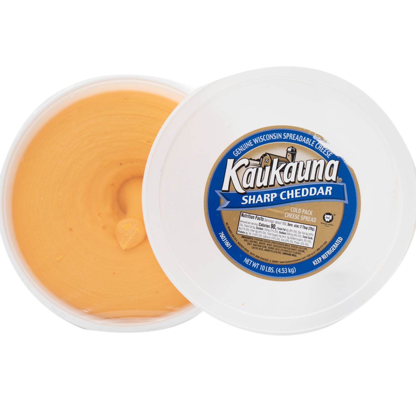 Wholesale Wispride Cheddar Cheese Spread 10lb- Bulk