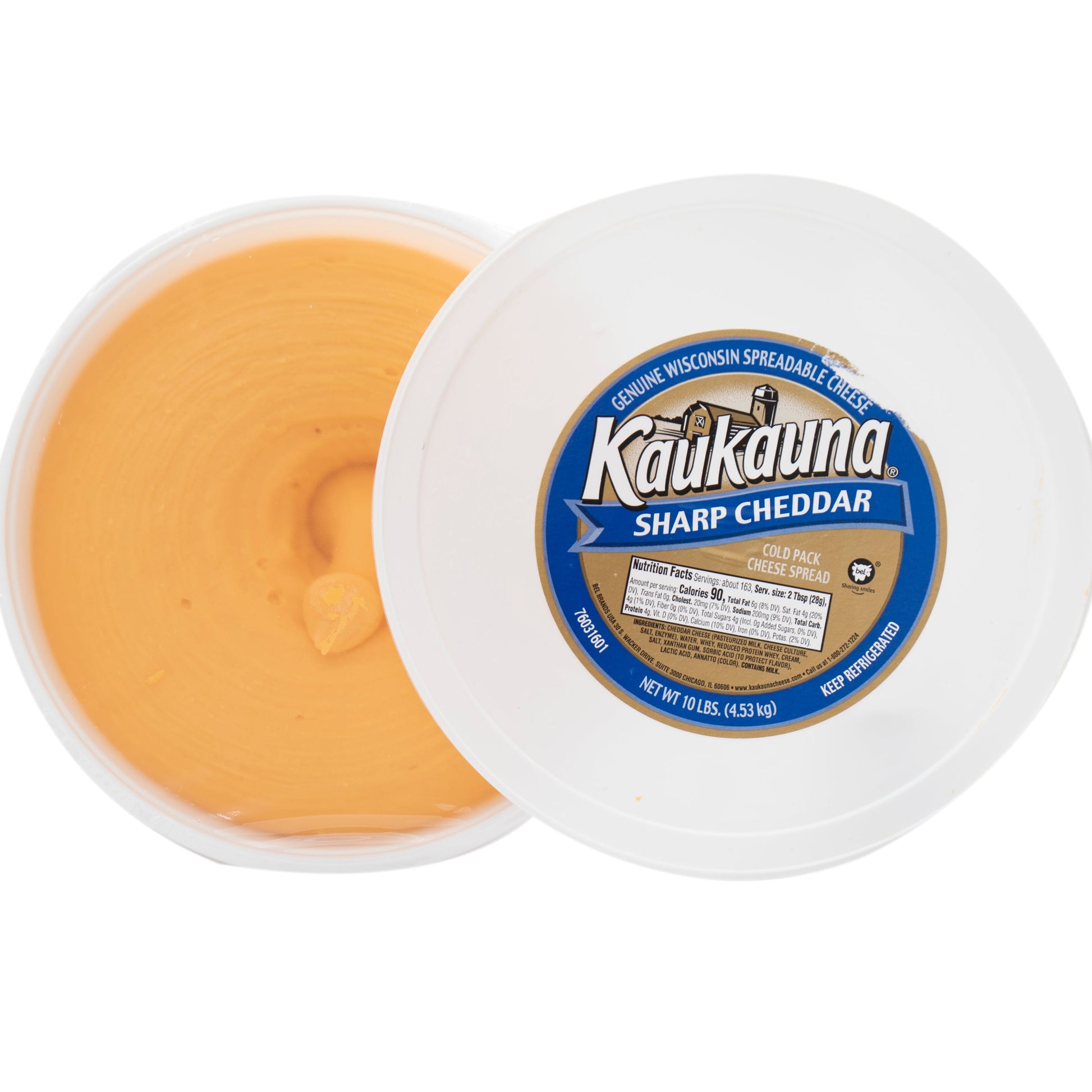 Wholesale Wispride Cheddar Cheese Spread 10lb- Bulk