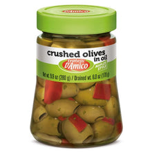 Wholesale D'Amico Case Crushed Green Olives In Oil- Bulk