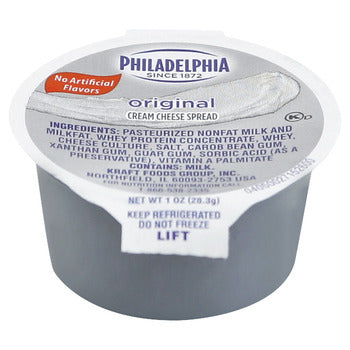 Wholesale Philadelphia Cream Cheese Cup 1oz- Bulk