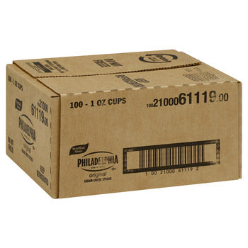 Wholesale Philadelphia Cream Cheese Cup 1oz- Bulk