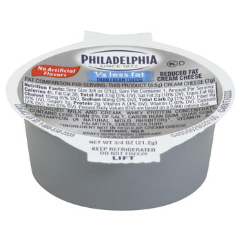 Wholesale Philadelphia Cream Cheese Piece .75oz- Bulk