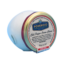 Wholesale Poderoso Bona Chili Red Pepper Semi Soft Caciotta Cheese | 7 oz- Bulk