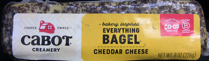 Wholesale Cabot Everything Bagel Cheddar Bar- Bulk