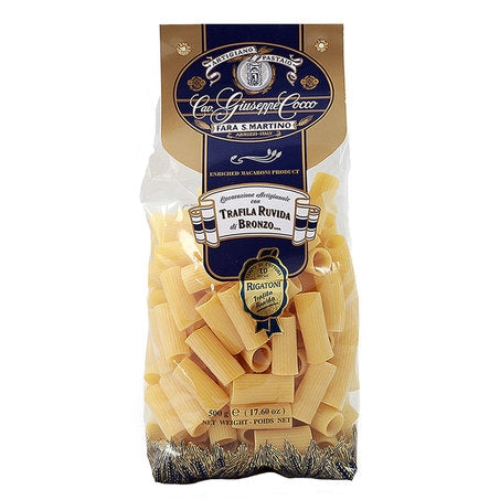 Wholesale Giuseppe Cocco Case Rigatoni Pasta- Bulk